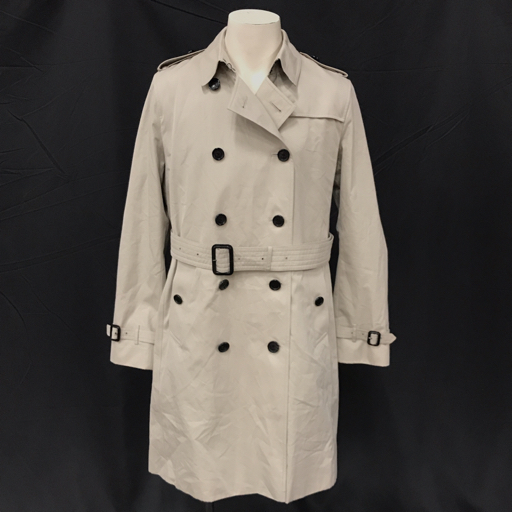 バーバリー サイズ 175/96A ケンジントン トレンチコート ライナー脱着可能 メンズ ベージュ イングランド製 BURBERRY拍卖
