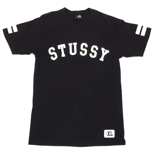 送料360円 ステューシー M サイズ 半袖 ワンピース Tシャツワンピ レディース 黒 ブラック STUSSY 同梱NG拍卖