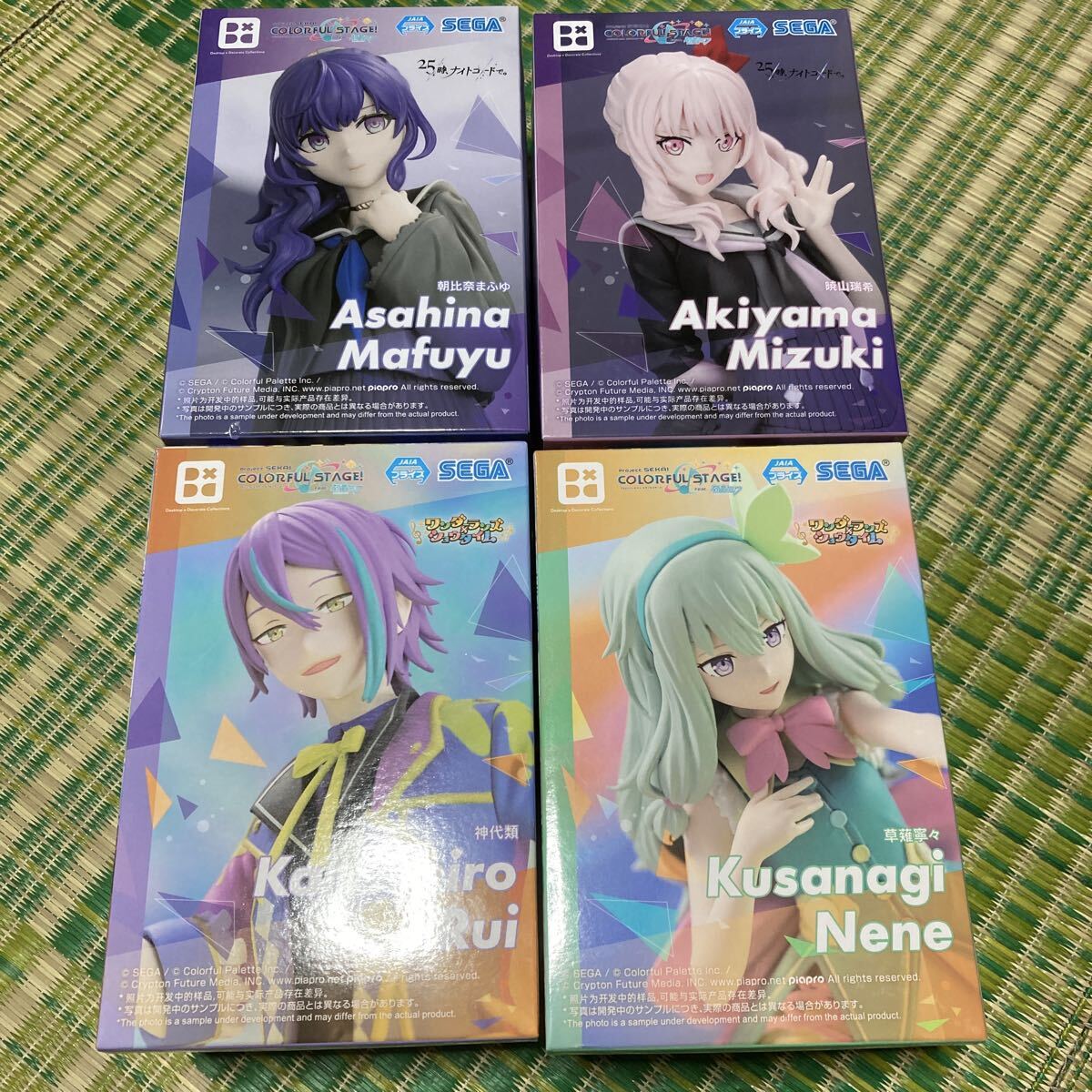 プロジェクトセカイ カラフルステージ! feat.初音ミク Desktop×Decorate Collections 4種セット フィギュア拍卖