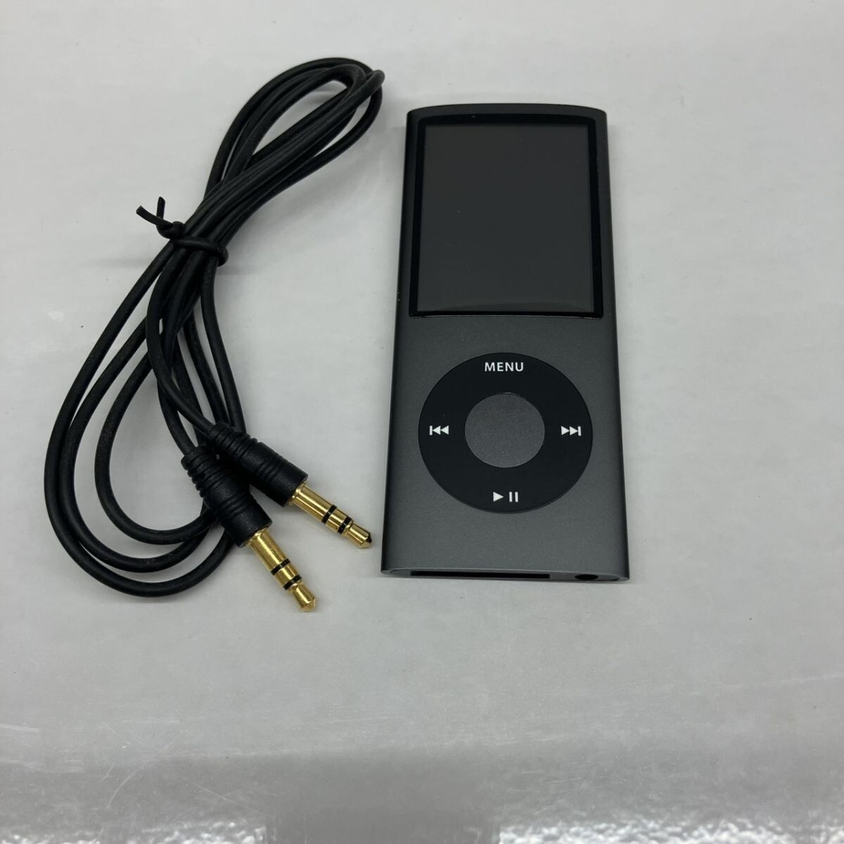 Z321-F7-803◎ Apple アップル iPod nano 8GB ブラック A1285 第4世代 オーディオプレーヤー FA拍卖