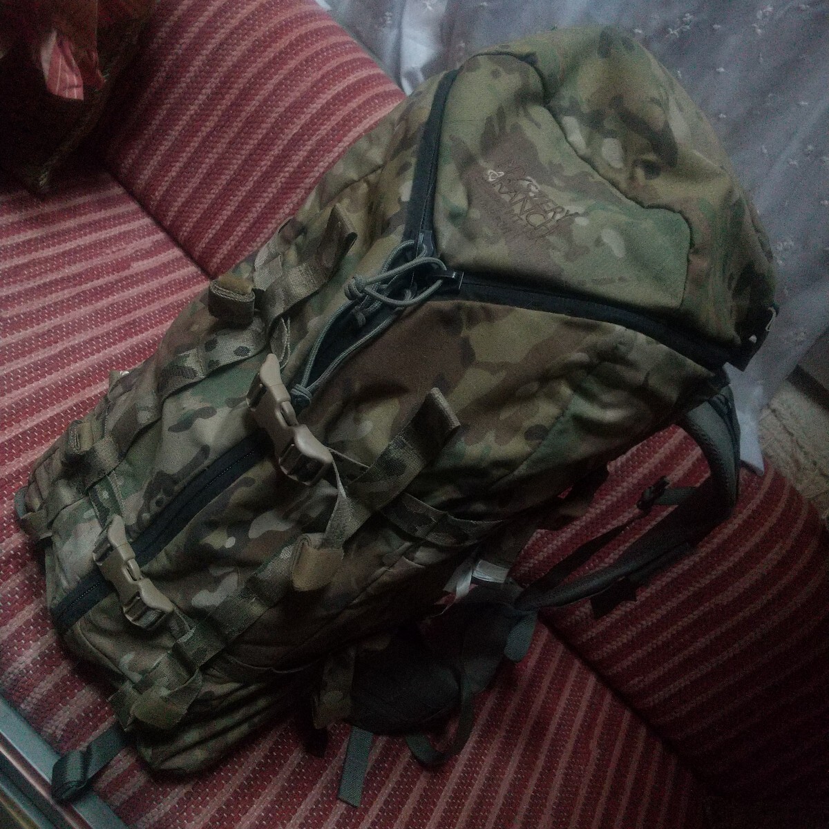 MYSTERY RANCH ミステリーランチ LONG BOW ナイスフレーム ロングボウ マルチカモ迷彩 アメリカ/USA製 3day アサルトパック assult 中古品拍卖