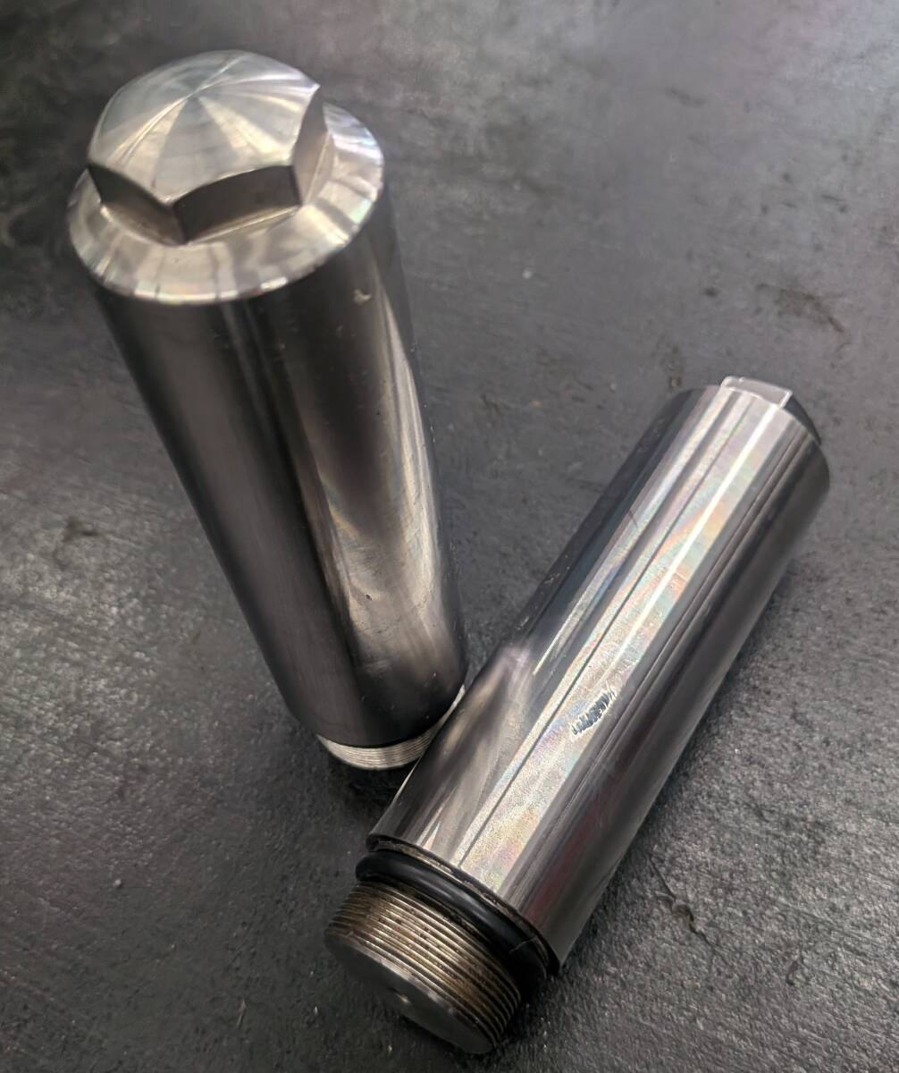 SR400 SR500 ’83~’93 フロントフォーク 100mm延長 ステンレス 中古拍卖