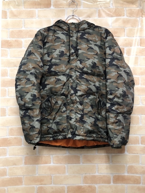 FTC エフティ―シー ダウンジャケット カモフラ カーキ M 111440661拍卖