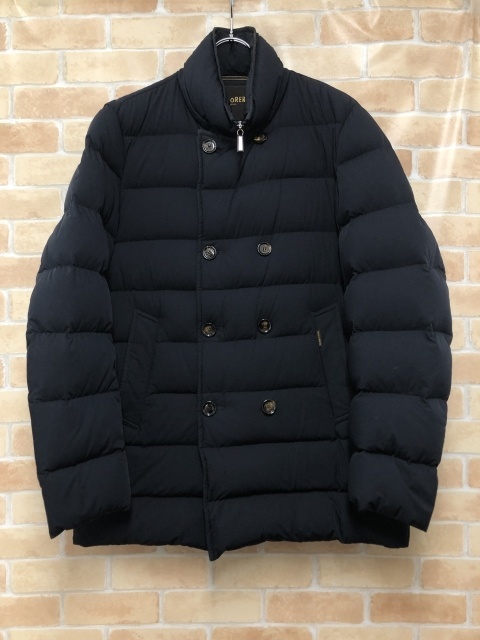 MooRER ムーレー FLORIO-KN ナイロンストレッチ ダウン FLORIO-KN ネイビー 50 111440220拍卖