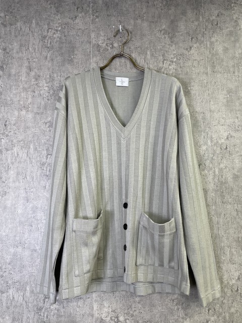 Y'S FOR MEN ワイズ フォー メン ニット Vネック ポケット グレー 表記ナシ 33941395拍卖