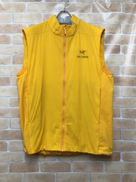 ARC’TERYX アークテリクス ATOM VEST X000007475 イエロー L 111441461拍卖