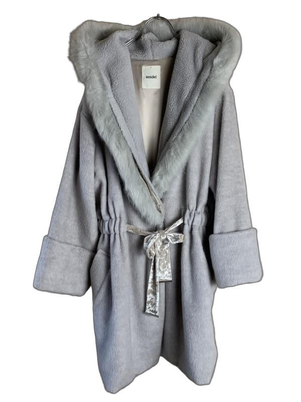 SNIDEL スナイデル モッズコート ガウンコート SWFC165022 ライトグレー F 44849832#拍卖