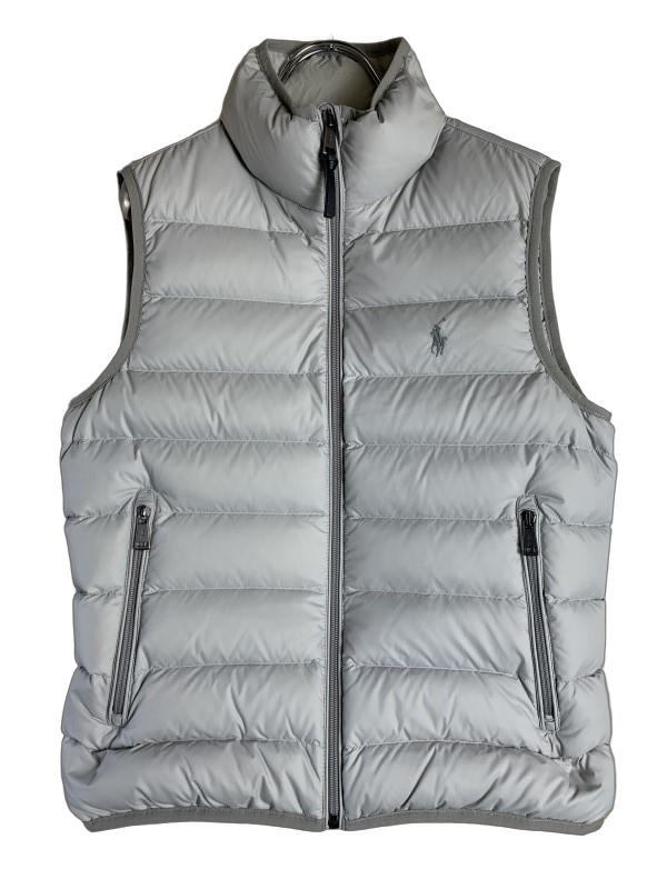 POLO RALPH LAUREN ポロ ラルフ ローレン パッカブル インサレーションベスト ダウンベスト ライトグレー SP 44849640拍卖