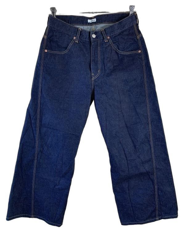 JieDa ジエダ 3D WORK DENIM デニムワイドパンツ ジーパン Jie-STD-PT26 ネイビー 2 44849657拍卖
