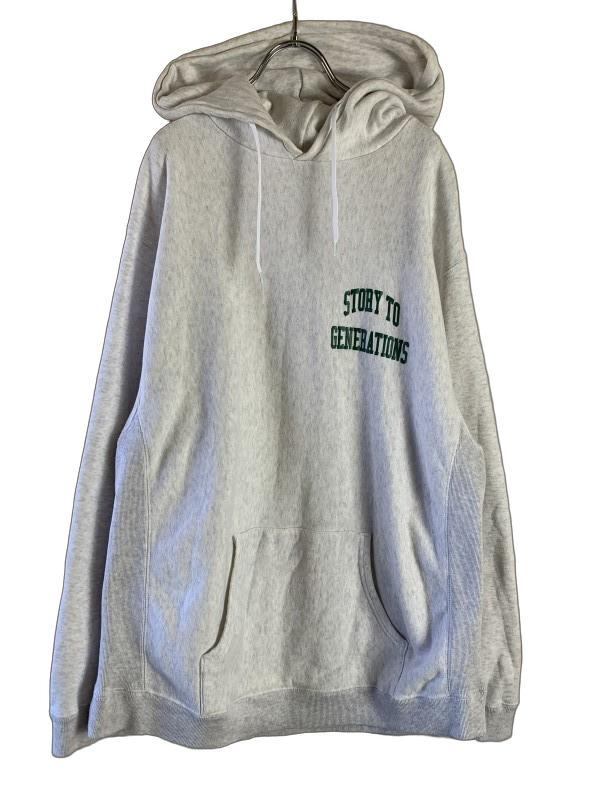 WHIZ LIMITED ウィズリミテッド スウェットパーカー フーディー ロゴバックプリント WL-C-277 ライトグレー XL 44846087拍卖