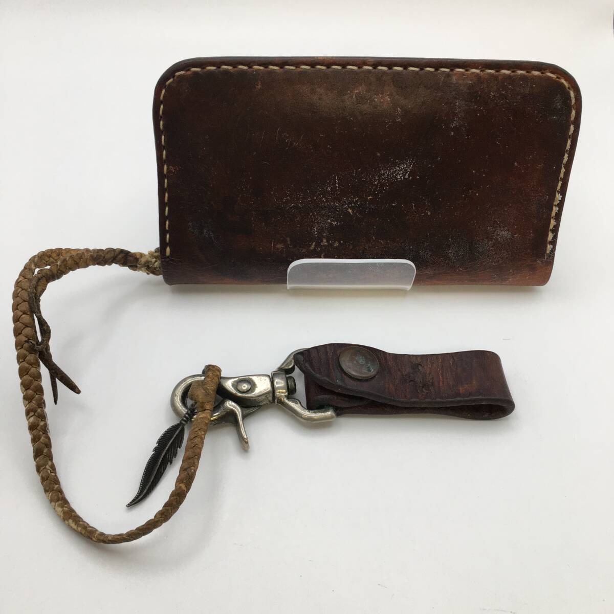 C.A.P 佐藤拓 レザー ウォレットチェーン ウォレット 財布 革財布拍卖