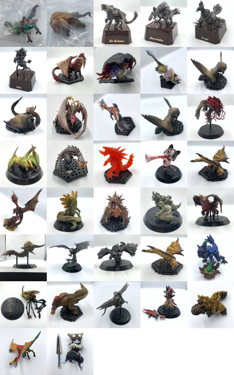 モンスターハンター カプコン フィギュア ビルダー 他 大量 まとめ ジャンク 未開封有/キリン テオ・テスカトル タマミツネ リオレウス 他拍卖