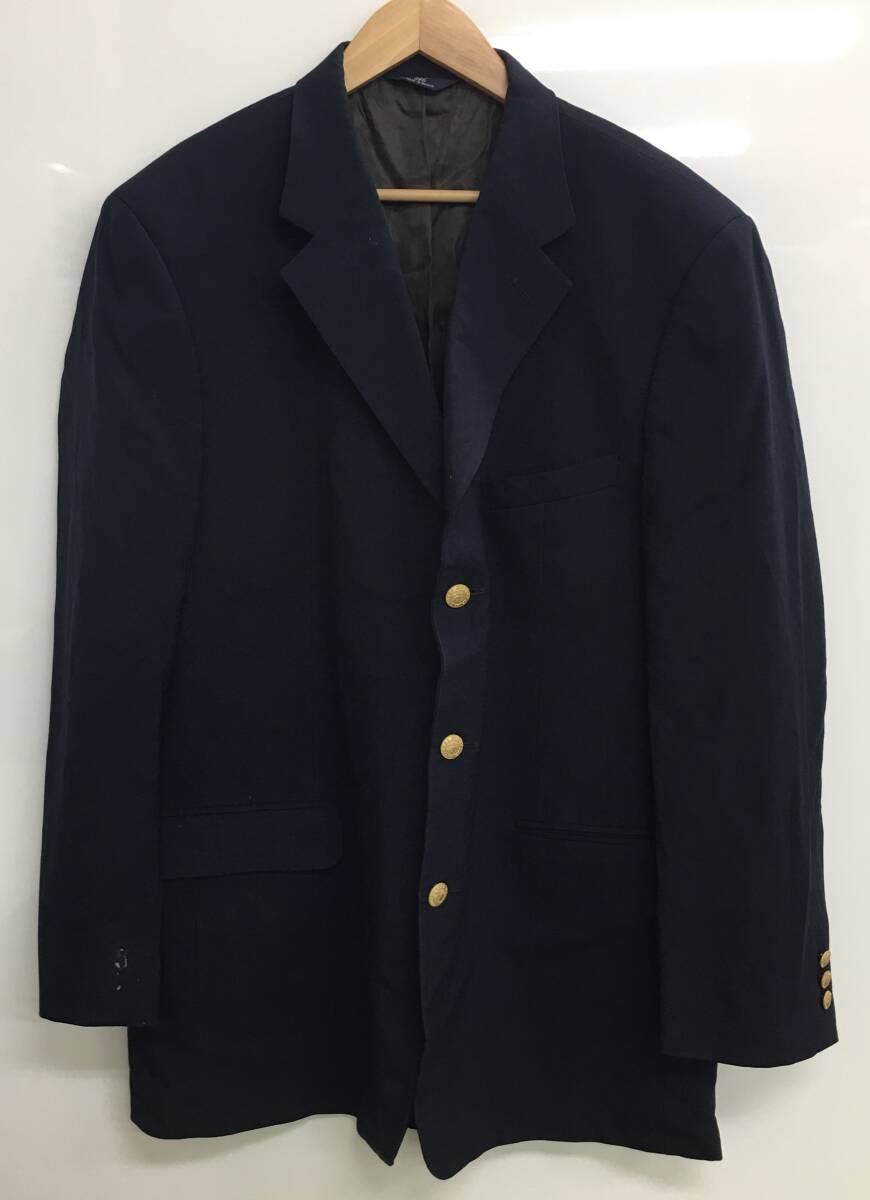 346 BROOKS BROTHERS ブルックス ブラザーズ テーラードジャケット ブレザー ネイビー 金ボタン拍卖