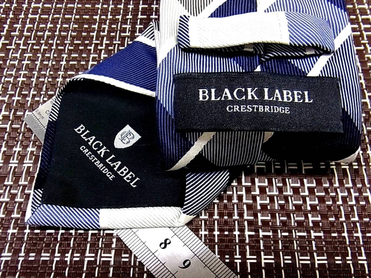 ☆状態並N☆7236■ブラックレーベル クレストブリッジ【BLACK LABEL CRESTBRIDGE】ネクタイ拍卖