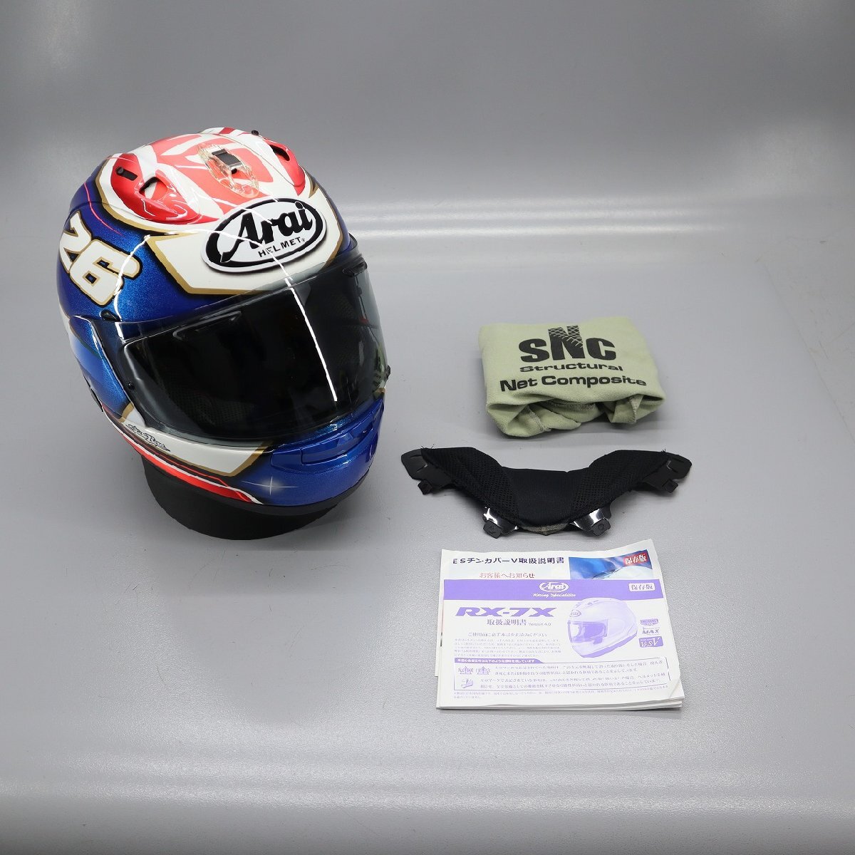ARAI アライ フルフェイスヘルメット RX-7 ペドロサ サイズ:55-56cm 251117KT0068拍卖