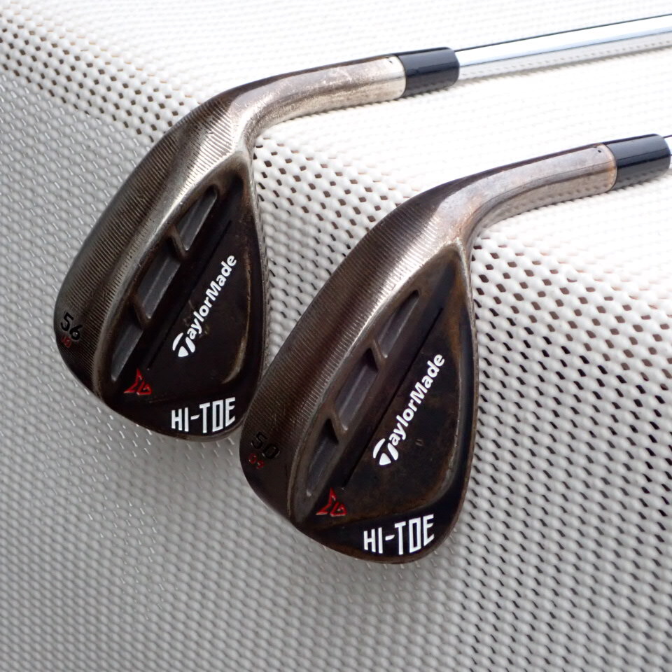 MILLED GRIND HI-TOE RAW 50度-09 / 56度-10 ダイナミックゴールド (S200) ウェッジ 2本セット (テーラーメイド MG DG) AW/SW まとめ売り拍卖