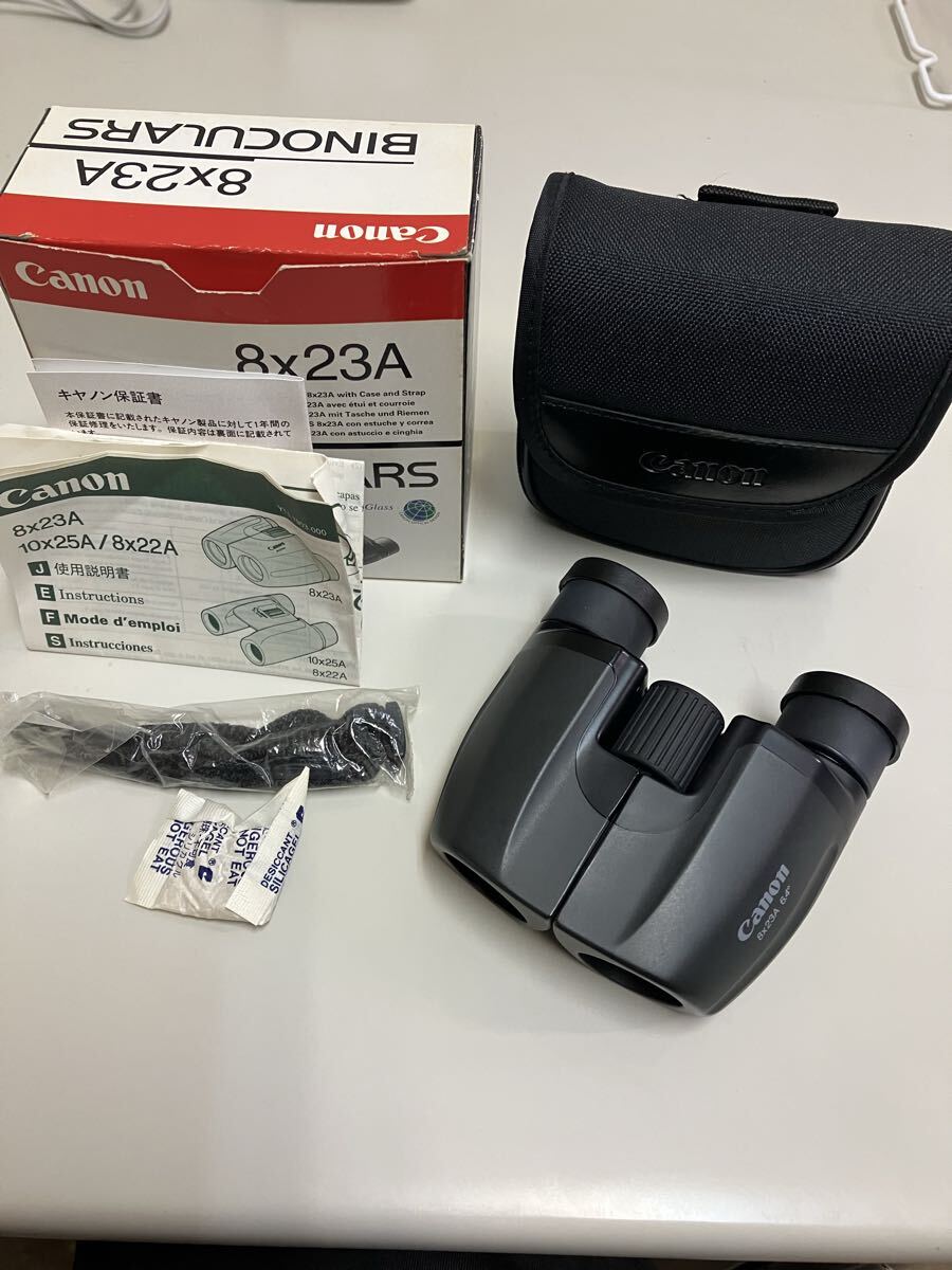 キャノン 8×23A 双眼鏡 オペラグラス拍卖