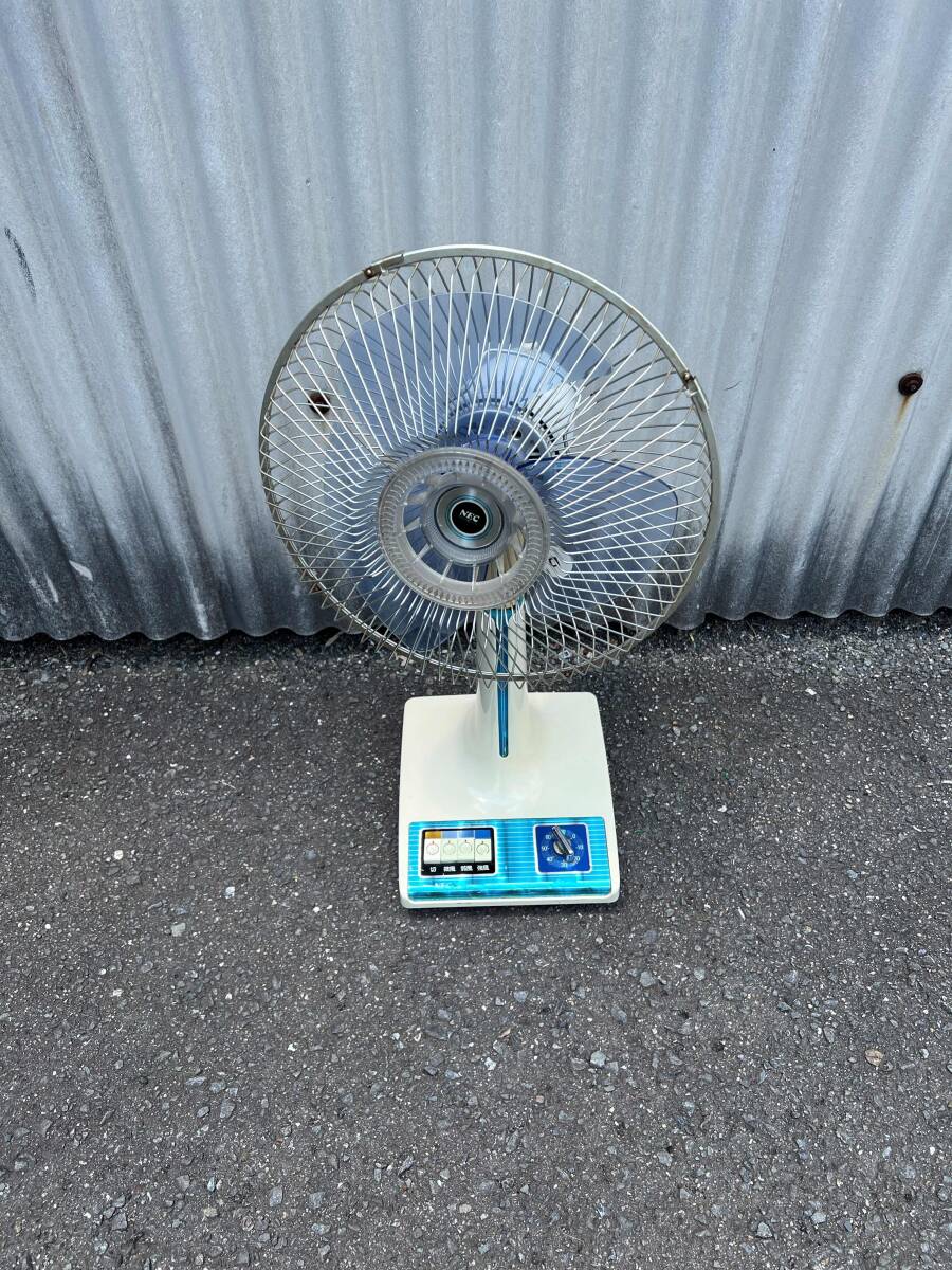 昭和レトロ!稼働品!NEC扇風機 NF-30GR 日本電気株式会社 アンティーク お座敷扇 タイマー機能 首振り拍卖