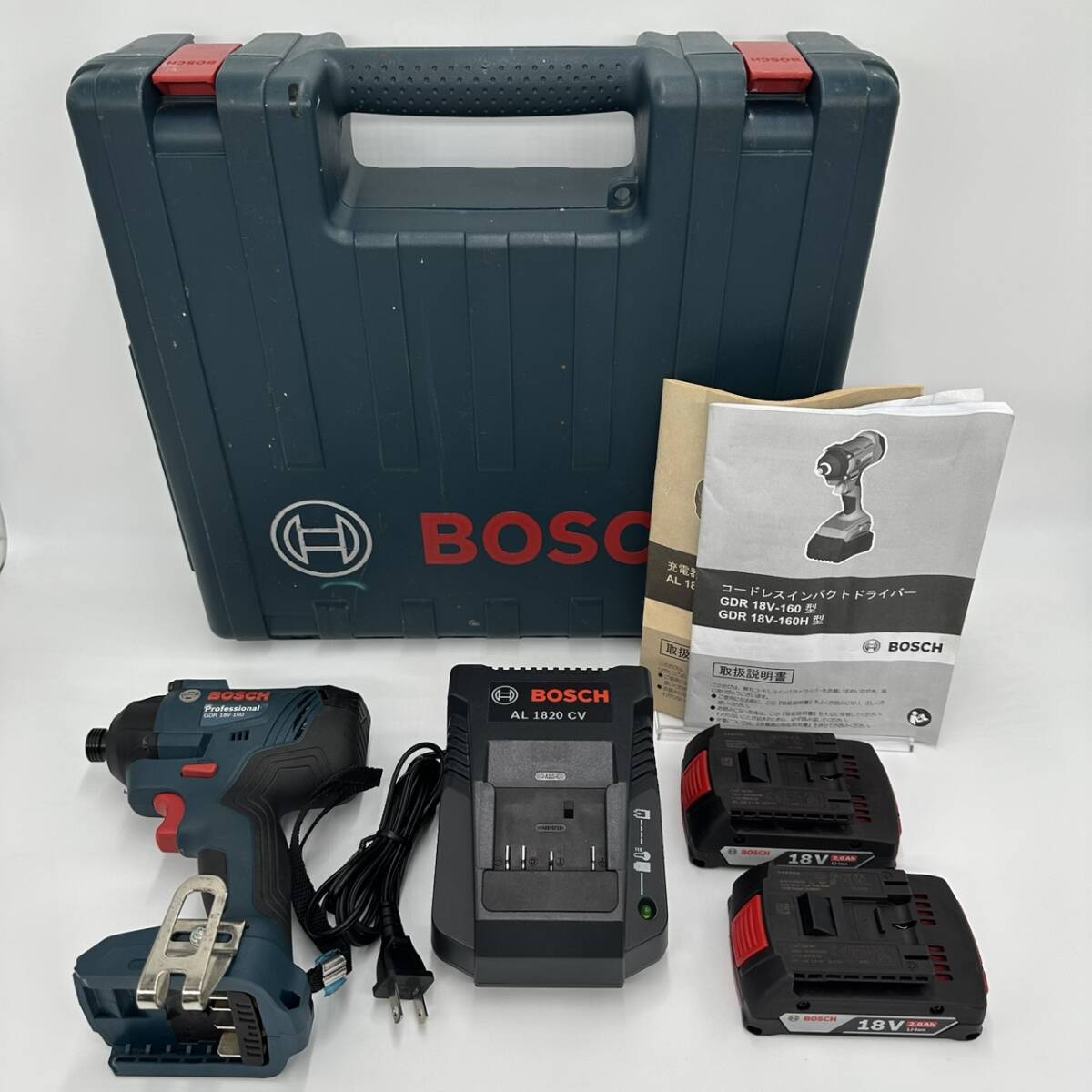 Bosch Professional ボッシュ インパクト ドライバー GDR18V-160 #66M拍卖