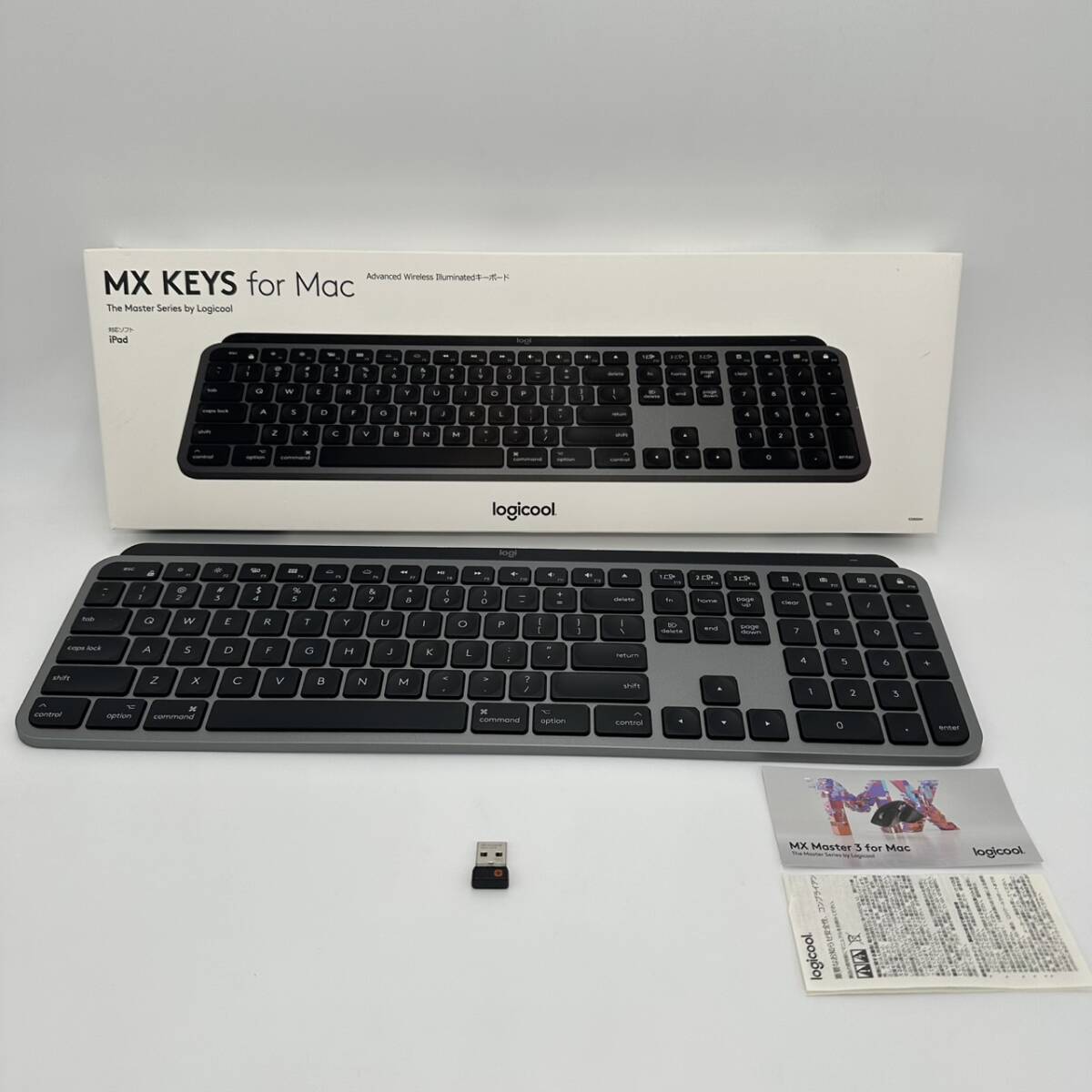 Logicool ロジクール キーボード KX800M MX KEYS for Mac 動作不良 #102MJ拍卖