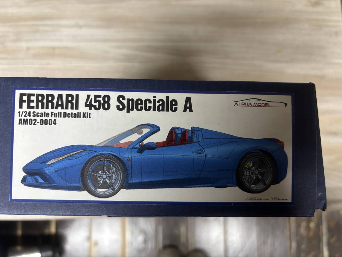 ALPHA MODEL FERRARI458 Speciale A 1/24拍卖