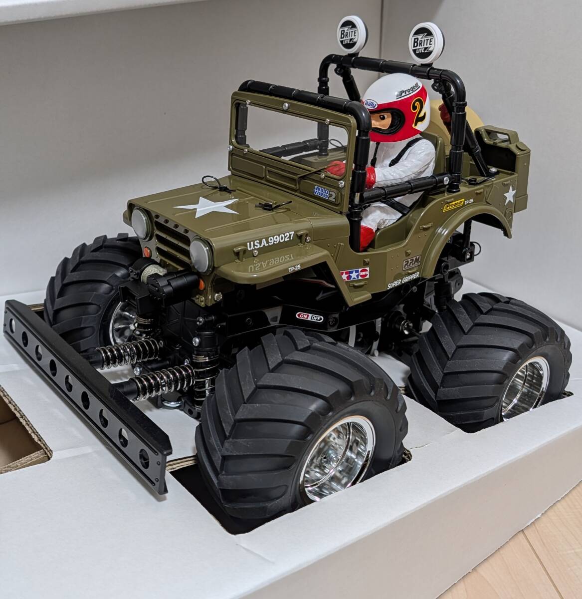 【新品】【未走行品】タミヤ ラジコン 1/12 RC XB ワイルドウイリー2 電動RCカー ITEM 57743拍卖