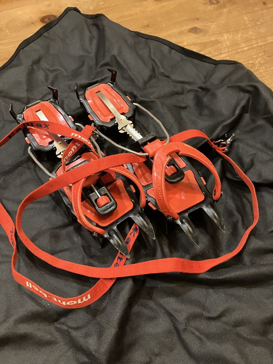 もん モンベル mont-bell カジタックス アイゼン拍卖