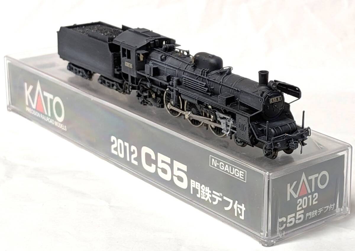 KATO C55形 蒸気機関車 加工済みでジャンクです。拍卖