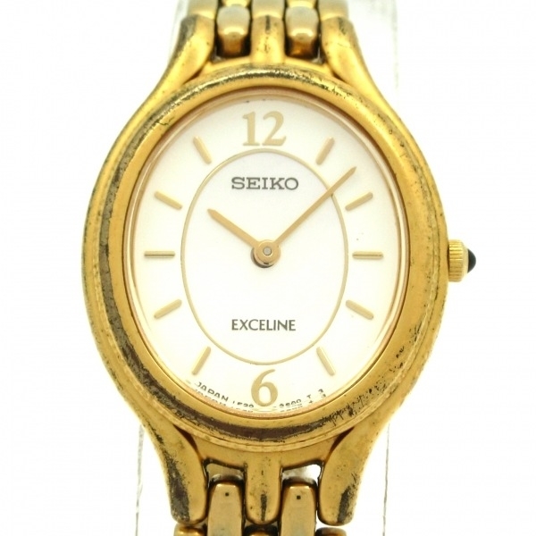 SEIKO(セイコー) 腕時計 EXCELINE(エクセリーヌ) 1F20-6G90 レディース シェル文字盤 ホワイトシェル拍卖