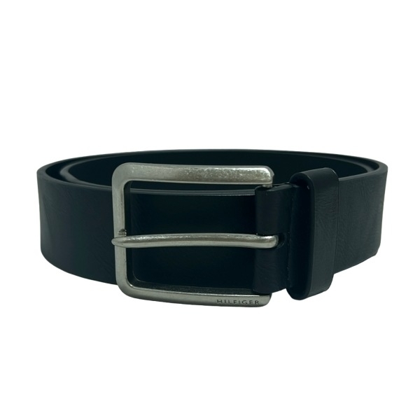 トミーヒルフィガー TOMMY HILFIGER 32/80 - レザー 黒×シルバー ベルト拍卖