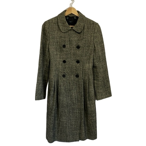 ポールスミスブラック PaulSmith BLACK サイズ40 M - 黒×ライトグレー レディース 長袖/秋/冬 コート拍卖