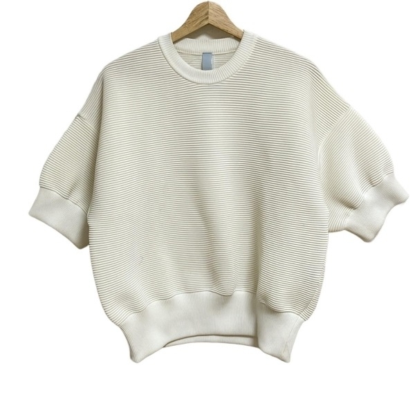 シーエフシーエル CFCL 長袖カットソー サイズ3 L - アイボリー レディース クルーネック トップス拍卖