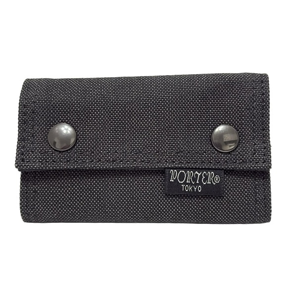 ポーター PORTER/吉田 キーケース - 黒×ダークグレー 6連フック 美品 財布拍卖