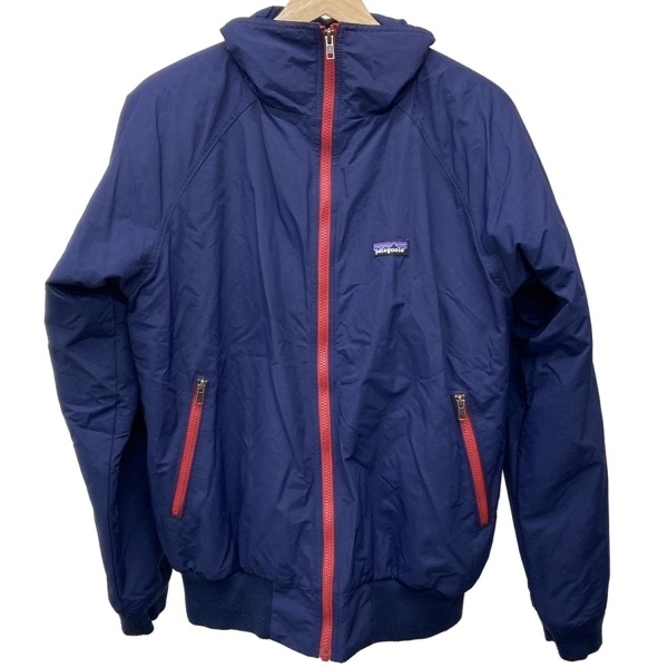 パタゴニア Patagonia ブルゾン サイズM - ネイビー×レッド メンズ 長袖/秋/冬 ジャケット拍卖