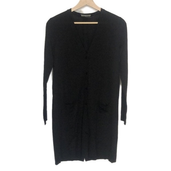 マックスマーラ S Max Mara カーディガン サイズS - 黒 レディース 長袖/ロング丈 トップス拍卖