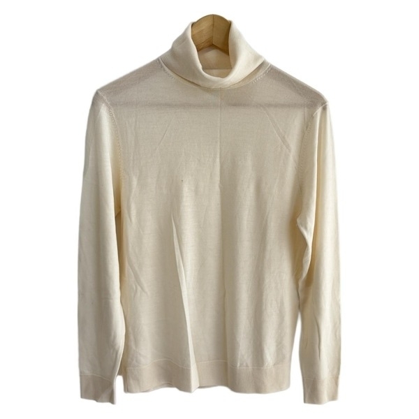 セオリー theory 長袖カットソー サイズ38 M - 白 レディース ハイネック/ニット 美品 トップス拍卖