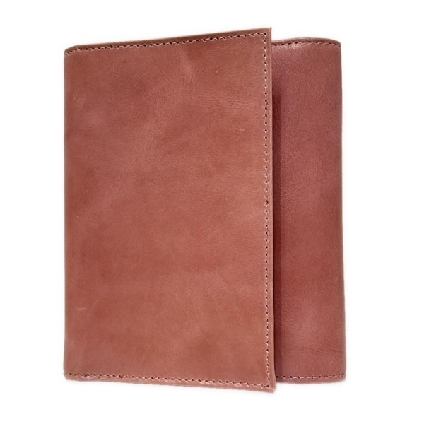 アシュフォード ASHFORD 手帳 - レザー ピンク 3つ折り 美品 財布拍卖