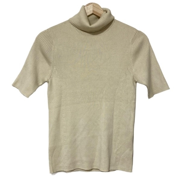 バーバリーロンドン Burberry LONDON 半袖セーター/ニット サイズ2 M - アイボリー レディース タートルネック トップス拍卖