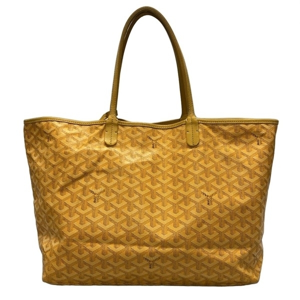 ゴヤール GOYARD トートバッグ サンルイPM レザー イエロー バッグ拍卖