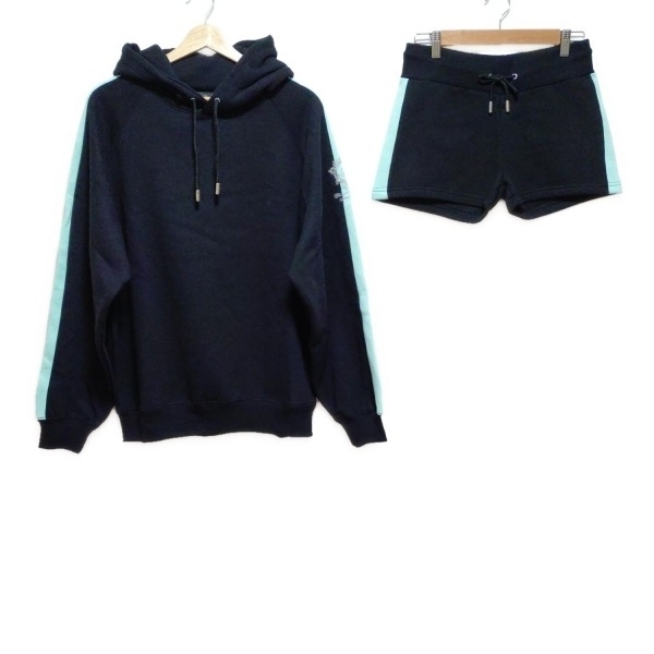 レディ Rady レディースパンツセットアップ - 黒×ライトグリーン レディース ウエストゴム レディーススーツ拍卖