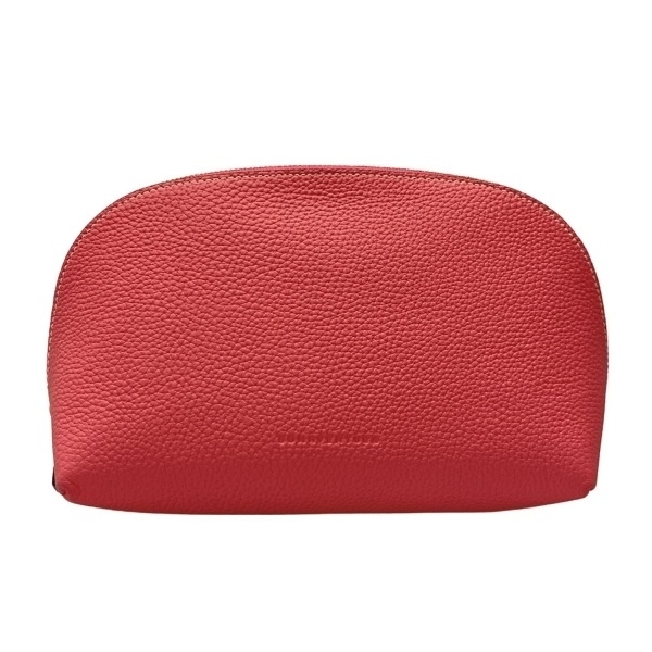 ボナベンチュラ BONAVENTURA BPOT2R-AP コスメティックポーチ ラージ レザー アザレ(ピンク) 美品 ポーチ拍卖