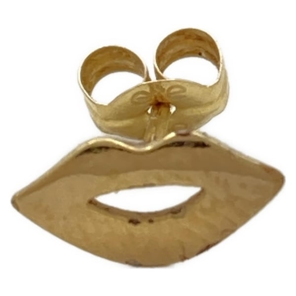 エテ ete ピアス - K18YG×ゴールド ピアス(片側)/唇 美品 アクセサリー(耳)拍卖