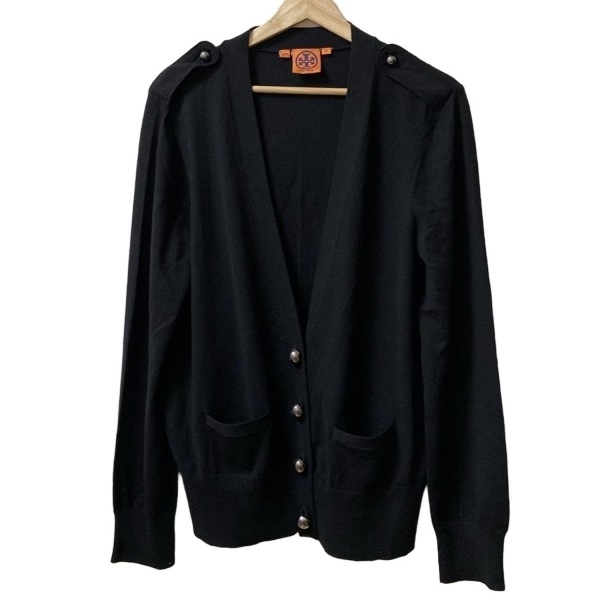 トリーバーチ TORY BURCH カーディガン サイズXL - 黒 レディース 長袖 トップス拍卖
