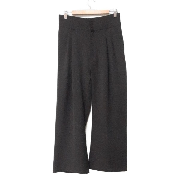 ノーアイディー NOID パンツ サイズ1 S - 黒 メンズ フルレングス/ワイド/スラックス/ウエストゴム ボトムス拍卖