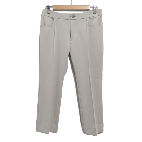 ダーマコレクション DAMAcollection パンツ サイズM - グレーベージュ レディース クロップド(半端丈) 美品 ボトムス拍卖