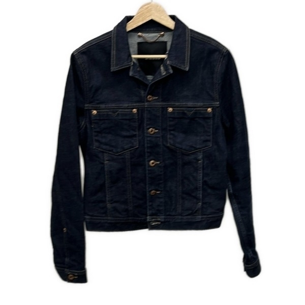 ディーゼル DIESEL Gジャン/デニムジャケット サイズs S - ダークネイビー メンズ 長袖/ステッチ/春/秋 美品 ジャケット拍卖