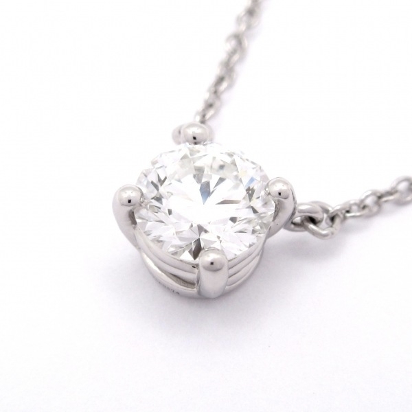 磨き済み■ティファニー TIFFANY&Co. ネックレス ソリティア Pt950×ダイヤモンド ダイヤ0.60カラット/CUT:BRILLIANT/CLARITY:VS1/COLOR:H拍卖