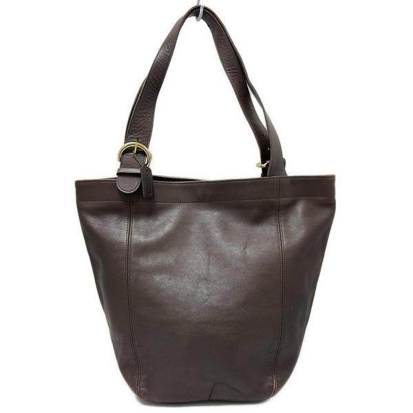 コーチ COACH トートバッグ 4082 - レザー ダークブラウン バッグ拍卖