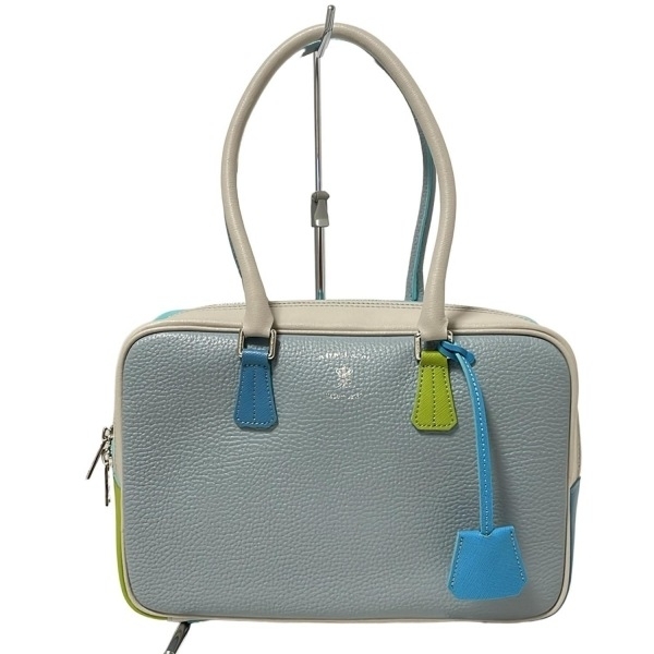 アクセソワ・ドゥ・マドモワゼル AccessoiresDeMademoiselle(ADMJ) ハンドバッグ - レザー ライトブルー バッグ拍卖