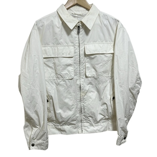 ルイヴィトン LOUIS VUITTON ブルゾン サイズ50 XL - 白 メンズ 長袖/春/秋 ジャケット拍卖